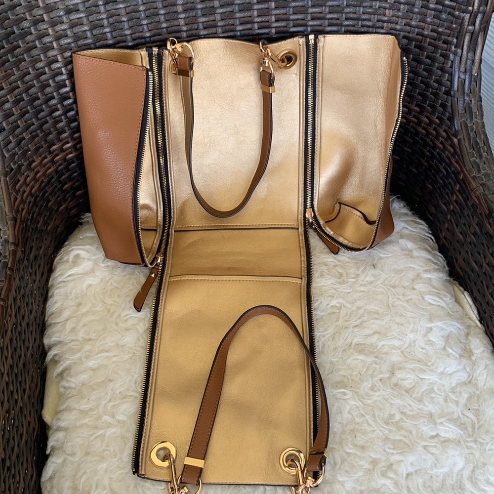 Rare Parfois Removable Zip Rounded Shoulder Bag - Picture 2 of 16